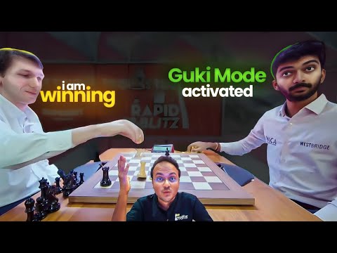 The most unbelievable escape! | Oparin vs Gukesh | Saint Louis Blitz 2025