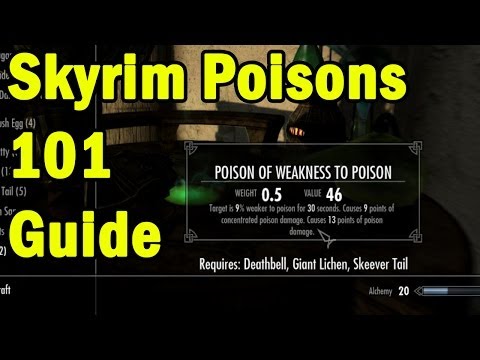 Skyrim Poisons 101 Guide