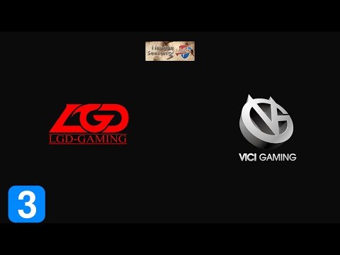 Highlights LGD-GAMING vs Vici Gaming Game 3- i League Season 3