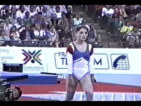 3rd Team ROM Eugenia Popa V - 1991 World Gymnastics Championships 9.812