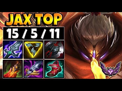 Jax TOP vs Yone [ OTP ] Lol Korea Master Patch 12.12 ✅