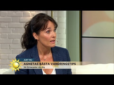 Agneta Sjödins bästa vandringstips - Nyhetsmorgon (TV4)