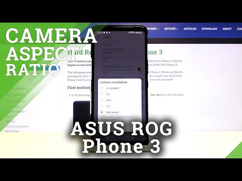 How to Change Aspect Ratio in ASUS ROG Phone 3 – Find Width to Height Ratio