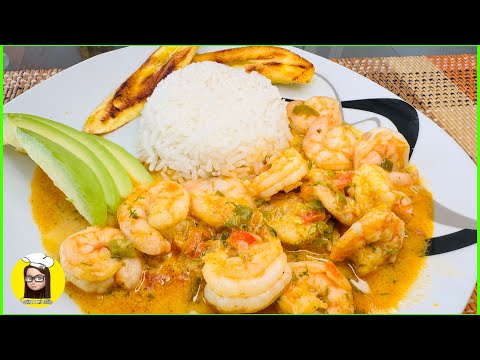 ENCOCADO DE CAMARON facil y delicioso