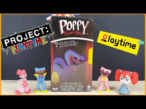 POPPY PLAYTIME VHS BUNDLE! NEW! 7 Exclusive items inside Gamer Collectibles Huggy Wuggy