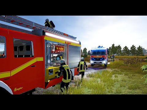 Emergency Call 112 - German Volunteer Firefighter in Action! (Firefighting Simulation)