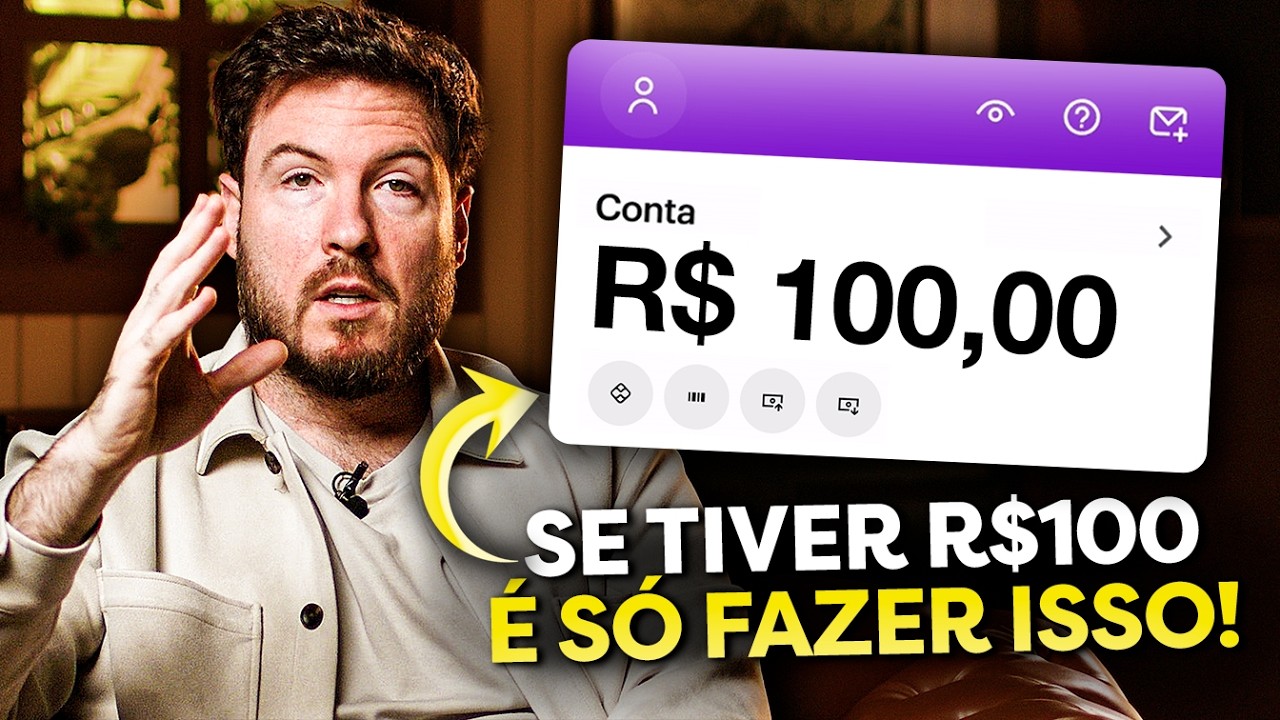 MELHORES INVESTIMENTOS PARA FICAR RICO COM 100 REAIS