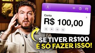 MELHORES INVESTIMENTOS PARA FICAR RICO COM 100 REAIS