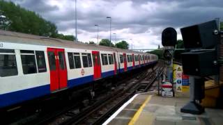 preview picture of video 'Metropolitan Line A60/62 Stock Departing Northwood for the turn back siding on 17/06/12'