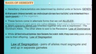 Genetics Part 1: Basic Mendelian (new)