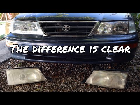 Toyota Avalon Headlight Assembly Replace