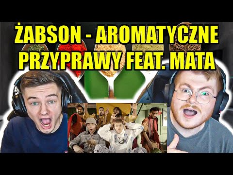 MATA AND ŻABSON?!?! ŻABSON - AROMATYCZNE PRZYPRAWY FEAT. MATA - ENGLISH AND POLISH REACTION
