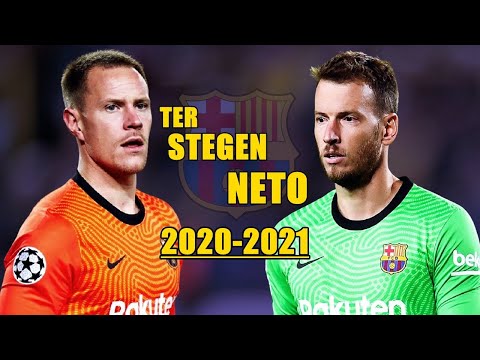 Ter Stegen & Neto 2020/2021 ● Best Saves in Champions League | HD
