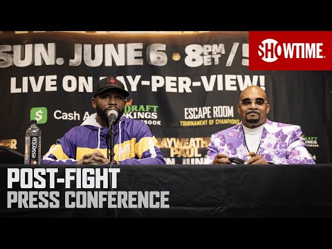 Floyd Mayweather v. Logan Paul Post-Fight Press Conference