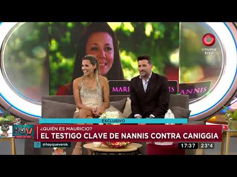 ¿Quien es Mauricio?: Testigo clave de Nannis contra Caniggia