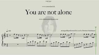 Download lagu You are not alone mp3 Download lagu You are not alone mp3