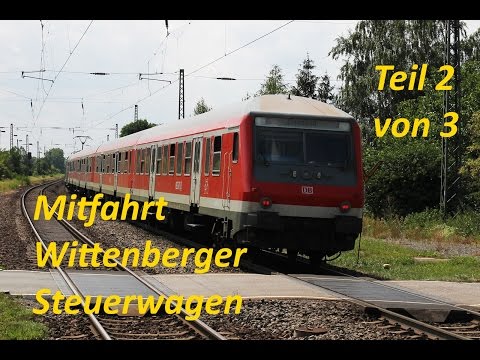 Führerstandsmitfahrt 2/3 - Halberstädter Steuerwagen - RB 20 Weimar [HD]