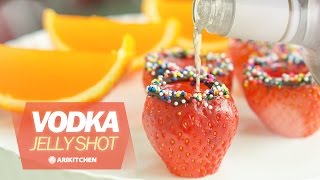 재밌는 디저트! 노오븐 보드카 젤리샷 How to Make Vodka Jello Shot! - Ari Kitchen