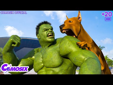 Avengers: Hulk vs Hulk Dogs - Hulk Smash Scene - THE INCREDIBLE HULK (2023) FIGHT CLIP HD