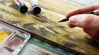 Try this Watercolor Painting Routine to Improve!