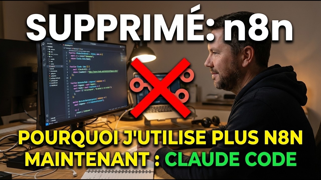 Du No-Code au Vibe Coding : Pourquoi je ne touche plus à N8N.