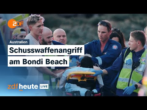 Antisemitischer Terrorangriff: Tote am Bondi Beach in Sydney – was bekannt ist | ZDFheute live