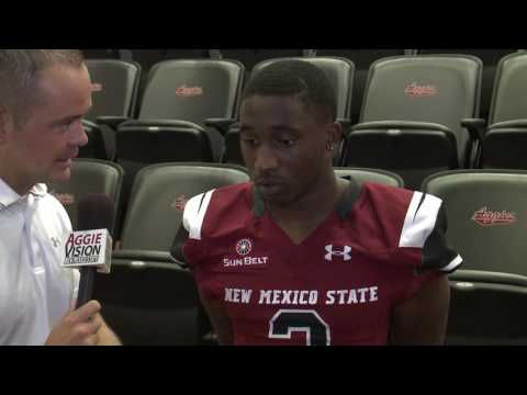 2017 NM State Football Media Day: OJ Clark
