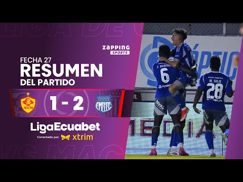 SD Aucas 1 - 2 CS Emelec / Fecha 27 / Liga Ecuabet conectada por Xtrim