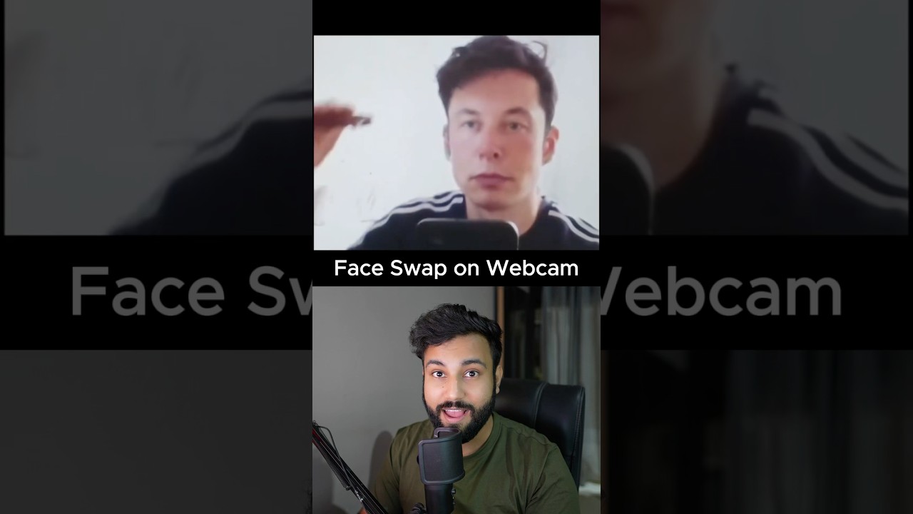 How to do Realtime Face Swap in Videos using AI #ai