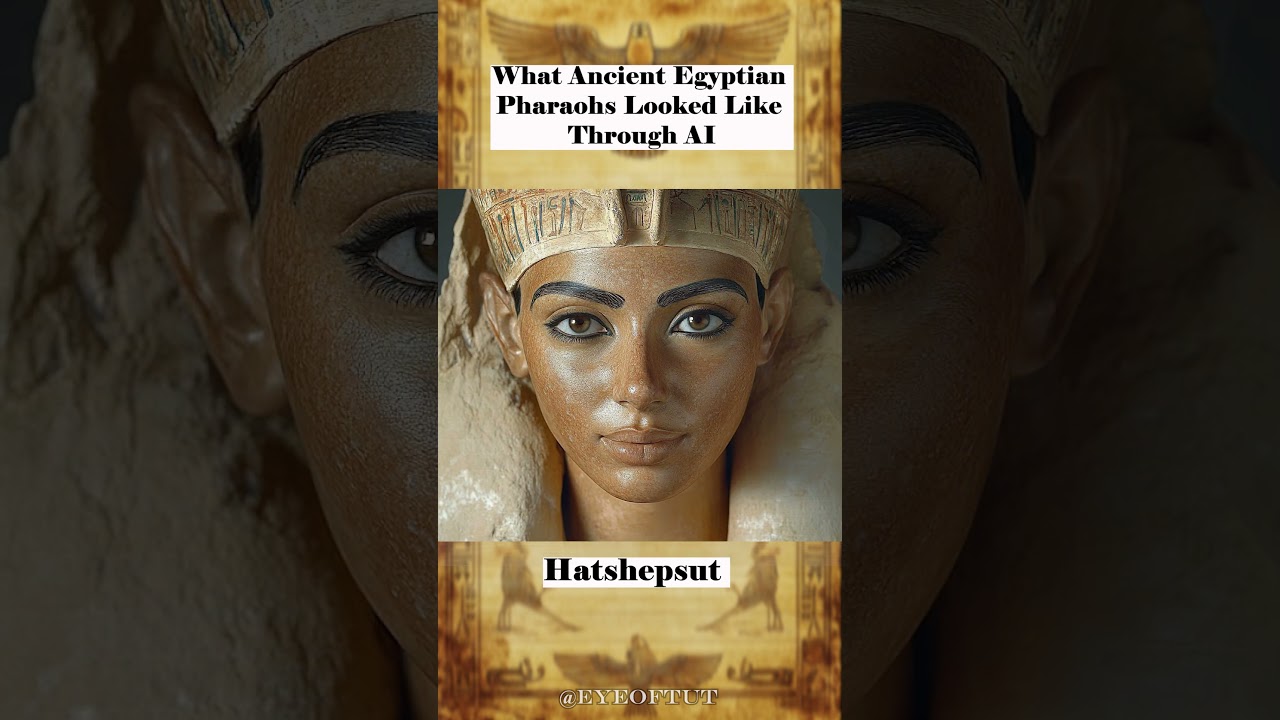 What Ancient Egyptian Pharaohs Looked Like Through AI!