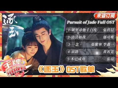 谁还在循环《逐玉》OST！？真的好上头 特别是刮痧那段的《一念》清冷又温柔的嗓音 征玉氛围一响 宿命感真的太强了！歌词句句都是情深缘浅 根本走不出来~ #张凌赫 #田曦薇 #逐玉ost #王牌情报官