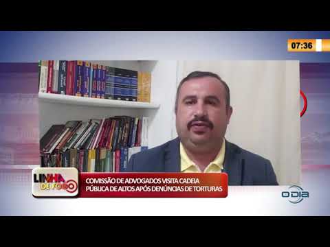 ComissaÌƒo de advogados visita cadeia puÌblica de Altos apoÌs denuÌncias de torturas (19 05 20)
