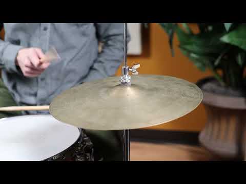 Rare 14" Zilco Flange Hi-Hat Cymbal Pair 638g/744g Azco Canada *Video Demo* image 16
