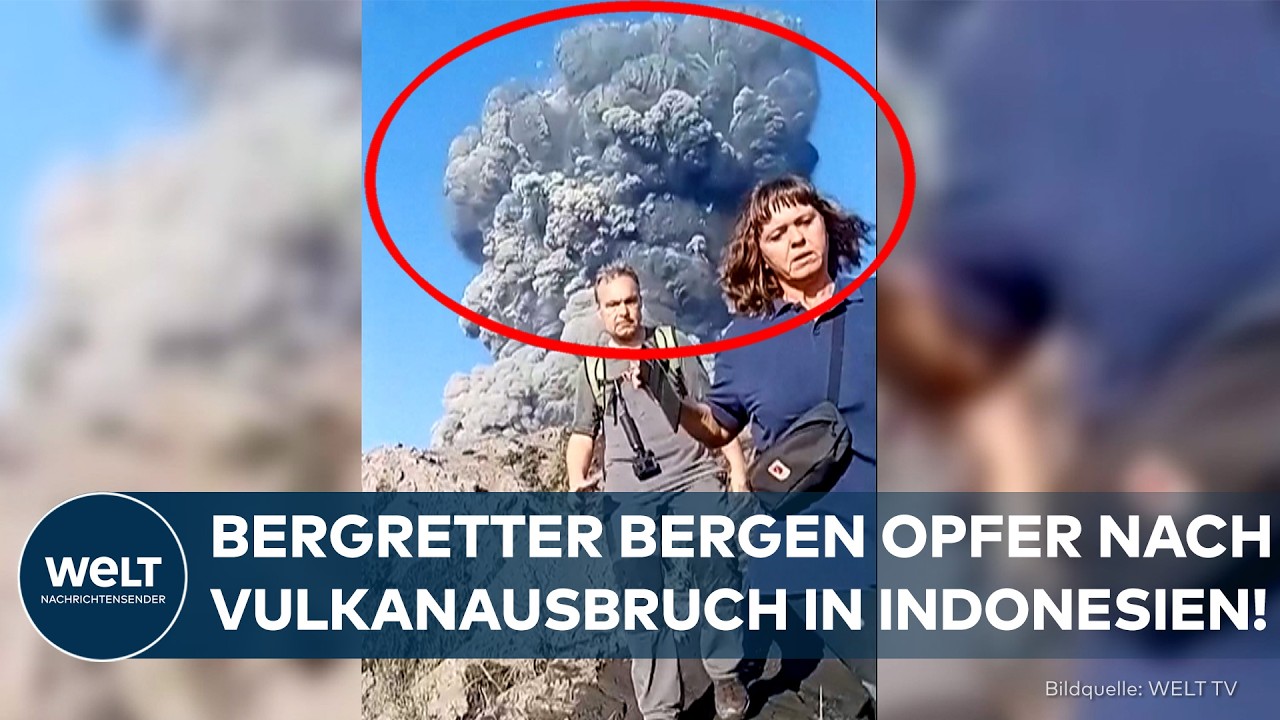 INDONESIEN: Gewaltige Aschewolke überrascht Wanderer! Drei Tote nach Vulkanausbruch am Dukono!