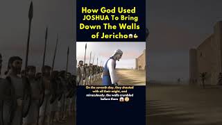 How God Used JOSHUA To Bring Down The Walls of Jericho 😱🤯#shorts #youtube #catholic #bible #fyp