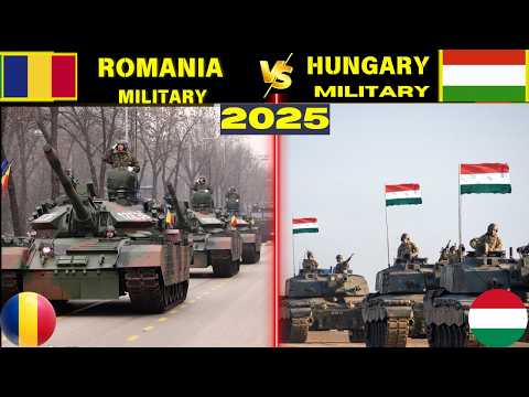 Romania vs Hungary || Hungary vs Romania military power 2025 || Romanian vs hungarian army. Romania.