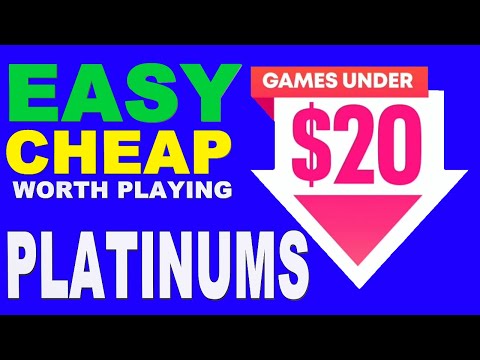 Easy & Cheap Platinum Games | Games Under $20 - 2022