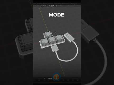 Separate by Loose Parts Shortcut in Blender!