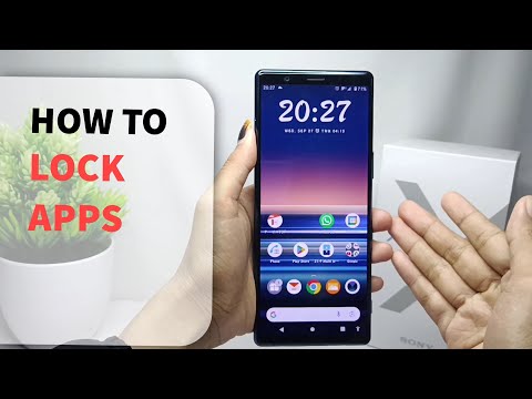 Sony Xperia | How to Lock Apps