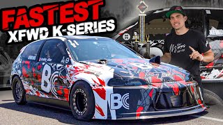 FASTEST XFWD K-Series! 1300+HP Honda Civic WINS $4000 | 185MPH in 7 Seconds by  That Racing Channel