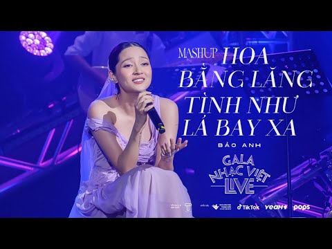 Bảo Anh - Hoa Bằng Lăng & Tình Như Lá Bay Xa (Nhạc Ngoại) | Live at Gala Nhạc Việt 2023