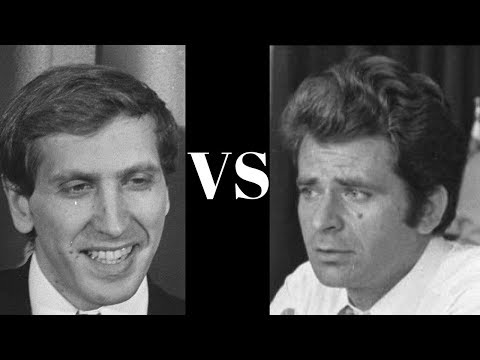 Amazing Chess Game: Bobby Fischer vs Boris Spassky 1972 Game 6 - Queens Gambit - Brilliancy!