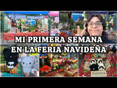 Vlog first week at Christmas fair stall