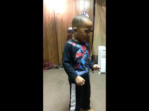 My nephew ej PARTY ROCKIN