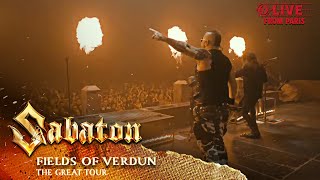 SABATON - Fields Of Verdun (Live - The Great Tour - Paris)