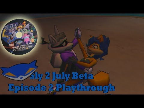 Sly 2 Beta - Episode 2 Playthrough(July 2004 Prototype)