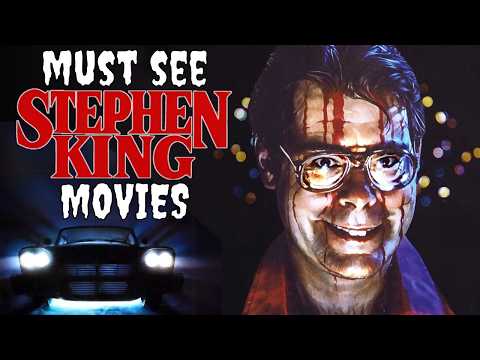 10 STEPHEN KING Horror Movies That Are MUST SEE!