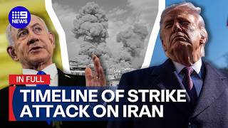 AS IT HAPPENED: U.S. and Israel's strike attack on Iran | 9 News Australia