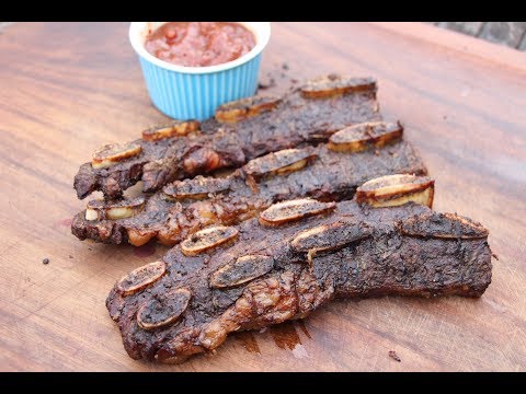 ASADO DE TIRA (SMOKED SHORTRIB) - english Grill- and BBQ-Recipe - 0815BBQ