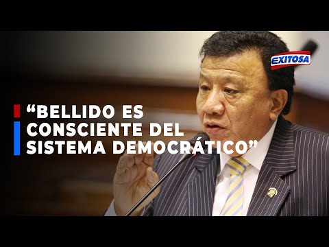 🔴🔵Wong: Bellido es consciente del sistema democrático y de apoyar la economía de libre mercado
